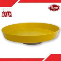 Combo 10 máng cho gà ăn dạng mẹt loại thường Tín Phát, mã TPA80, màu vàng, dùng úm gà vịt rất tiện