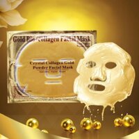 Combo 10 Mặt nạ đắp mặt collagen nano vàng Crystal Facial Mask