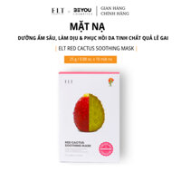 Combo 10 Mặt Nạ Dưỡng Ẩm Sâu Làm Dịu Dưỡng Phục Hồi Tinh Chất Xương Rồng Đỏ ELT Red Castus Soothing Mask