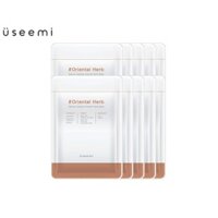 Combo 10 mặt nạ dưỡng chất thảo mộc Useemi natural healing oriental herb mask