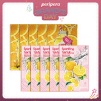Combo 10 Mặt Nạ Giấy Làm Sạch & Làm Sáng Da PERIPERA (JUICE TIME & SPARKLING TOKTOK TIME)