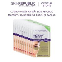 Combo 10 Mặt nạ mắt Skin Republic Matrixyl 3% Under Eye Patch (2 cặp) 6g