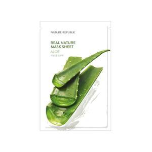 Combo 10 mặt nạ Nature Republic Real Nature Aloe Mask Sheet 23ml