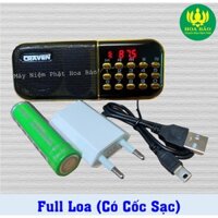COMBO 10 MÁY NGHE PHÁP CRAVEN 25 + THẺ NHỚ 8GB TRẮNG