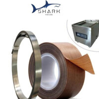 Combo 10 mét vải chịu nhiệt (10mx rộng 5cm) và 5m dây dẫn nhiệt máy hút chân không (rộng 1cm)