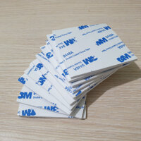 Combo 10 miếng dán keo 2 mặt xốp siêu dính - Vuông 6cm