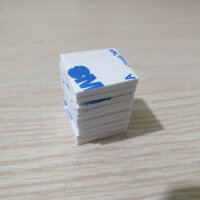 Combo 10 miếng dán keo 2 mặt xốp siêu dính - Vuông 2cm