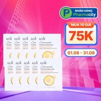 Combo 10 miếng Mặt Nạ Ceramide Collagen Essence Mask ngăn lão hóa, se khít lỗ chân lông (23g)