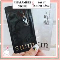 Combo 10 Miếng Mặt nạ thải độc Sum 37 Bright Award Bubble De Mask Hàn Quốc