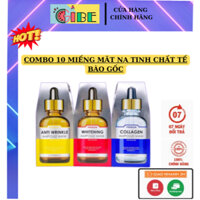 COMBO 10 MIẾNG MẶT NẠ TINH CHẤT TẾ BÀO GỐC NATURE BEAUTY PREMIUM AMPOULE MASK