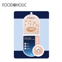 COMBO 10 MIẾNG MẶT NẠ TỔ YẾN CẤP NƯỚC VÀ HỖ TRỢ NÂNG CƠ BIRD’S NEST AQUA ESSENTIAL MASK FOODAHOLIC 23 GRAM