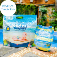Combo 10 miếng Tã Bỉm Bơi Cho Bé Tropic Fish Đan Mạch đủ Size M,L,XL cho bé từ 6-17kg