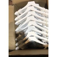 COMBO 10 MÓC ÁO GỖ TRẮNG VAI 45CM - MÓC ÁO GỖ - MÓC TREO ĐỒ NAM - PHỤ KIỆN SHOP - ĐỒ DÙNG TIỆN ÍCH GIA ĐÌNH
