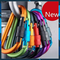 Combo 10 Móc Khóa Đa Năng Cao Cấp Đi Phượt – Móc Khóa Inox Đẹp Nhiều Màu Kim Loại PUBG