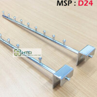 COMBO 10 móc treo  quần áo cài thanh hộp 15x30mm D24