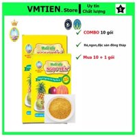COMBO 10 Muối sấy ngọc yến gói 250g chấm hoa quả trái cây gia vị bếp đặc sản đồng tháp