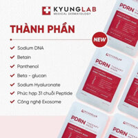 Combo 10 nạ kyunglab PDRN trẻ hoá căng bóng da + mask b5 senademar DNA giúp trắng da cải thiện sạm nám hạn dùng 2026