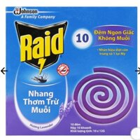 Combo 10 nhang thơm diệt muỗi RAID