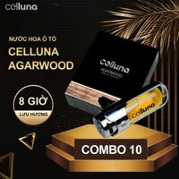 Combo 10 Nước Hoa Xe Hơi Cao Cấp Celluna Agarwood Hương Thơm Nhẹ Nhàng Dễ Chịu