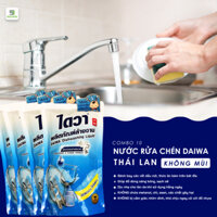 COMBO 10 nước rửa chén không mùi Thái Lan DAIWA 500ml ít bọt sạch dầu mỡ - túi Dishwashing detergent