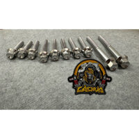 Combo 10 ốc Salaya inox 304 gắn lốc nồi xe Vario-Click 125-150 2015-2023