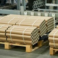 Combo 10 ống giấy tube đựng poster, tranh, giấy dán tường ống rộng 5cm và độ dày 3mm (không có nắp)