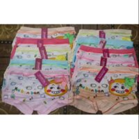Combo 10 quần chip đùi bé gái dưới 20kg