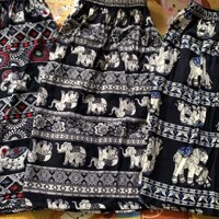 Combo 10 quần đùi lanh siêu to