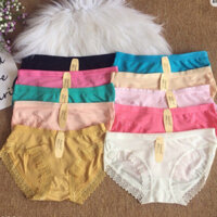 Combo 10 quần lót đúc thông hơi Viền Ren