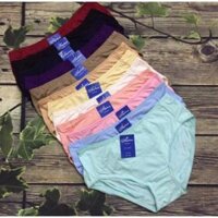 Combo 10 quần lót nữ BIG SIZE Thun cotton Cạp cao Hàng Việt NamTừ 60kg đến 100kg - Size XL