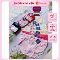 Combo 10 Quần Lót Nữ Cotton Thái Siêu Mềm Mịn (354) Size 55 - 75 Kg Chất Vải Co Giãn Thoáng Mát - Shop Kim Yến