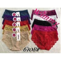 Combo 10 quần lót nữ đúc ren hoa 6108 Wimmy