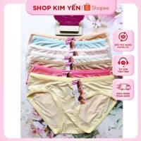 Combo 10 Quần Lót Thái Thông Hơi Phối Gấm Hoa Cao Cấp (810&808) Size 40-60 Kg - Shop Kim Yến
