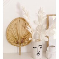 Combo 10 quạt lá cọ trang trí
