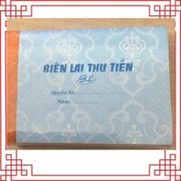 Combo 10 quyển biên lai thu tiền 2 liên mẫu C45 100 tờ không cần dùng giấy than