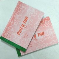 Combo 10 Quyển Phiếu Thu/Chi 2L 50 bộ 13x19