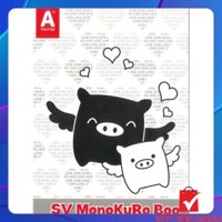 Combo 10 quyển Tập Sinh viên MoNoKuRoBoo 200 trang - Bìa hình ngẫu nhiên -  VPP CÁI BÈ