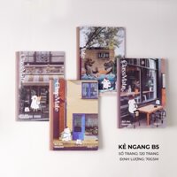 Combo 10 Quyển Vở Kẻ Ngang B5 120 Trang, Vở Ghi Chép Bìa Nhựa Chống Nước, Dòng Kẻ Chống Lóa NB5-12-0802