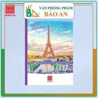 Combo 10 quyển Vở kẻ ngang Hồng Hà 72 trang Sao Mai Best Memoris 1686 Tặng 1 bút đầu tẩy