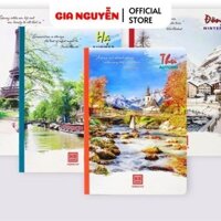 Combo 10 quyển Vở kẻ ngang Hồng Hà 72 trang Pupil Bốn Mùa - 1004 PP   - Gia Nguyễn