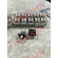 COMBO 10 rơ le 4 chân, 5 chân trong, vuông max-100A. Điện 12v và 24v