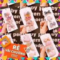 Combo 10 sét cặp tóc, kẹp tóc cho bé gái ( sỉ)