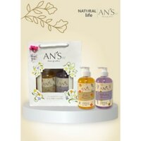 COMBO 10 Set Hộp Quà Tặng Combo Gel Tắm, Xà Phòng AN'Sw Tặng 20/10, 20/11, Noel, Tết, Valentine, 8/3