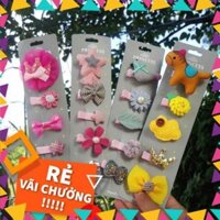 Combo 10 sét kẹp tóc, cặp tóc cho bé gái ( sỉ)