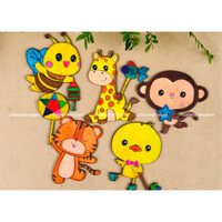 COMBO 10 SET TÔ MÀU GỖ TRĂNG RẰM - MẪU 3 (tặng kèm nam châm hít tủ lạnh)