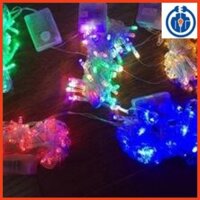 Combo 10 sợi Dây Đèn Chớp Nháy Trang Trí LED Đủ Màu Dài 4.5m ,đèn Noel, party sinh nhật...