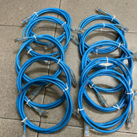 Combo 10 sợi dây nhảy cáp mạng cat6 AMP/COMMSCOPE chính hãng 1.5m đẹp