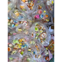 COMBO 10 squishy mini xưa,nhật,sốp đủ loại