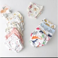 COMBO 10 TÃ QUẦN BỎ BỈM COTTON TÃ VẢI CHỐNG HĂM TÃ CHO BÉ TRAI BÉ GÁI