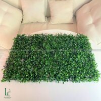 Combo 10 tấm cỏ cải xoong, thảm cỏ làm tường cây giả. Kích thước 60x40cm, làm từ nhựa pvc.